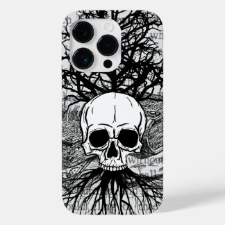 Funda Para iPhone 14 Pro De Case-Mate Estuche Skull & Books para iPhone Funda-Mate