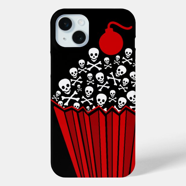 Funda De Case-Mate Para iPhone Estuche Skull Cupcake Funda-Mate para iPhone (Reverso )