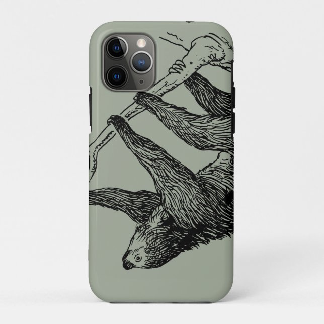 Funda De Case-Mate Para iPhone Estuche Sloth Funda-Mate para iPhone (Reverso)