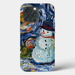 Funda Para iPhone 13 Pro Estuche Snowman para iPhone / iPad