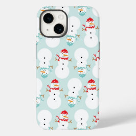 Funda Para iPhone 14 De Case-Mate Estuche Snowman Phone