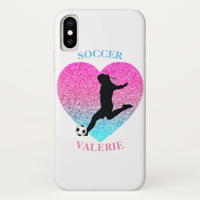 Funda De Case-Mate Para iPhone Estuche Soccer iPhone / iPad (Reverso)