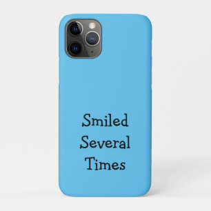 Funda Para iPhone 11 Pro Estuche sonriente varias veces por teléfono