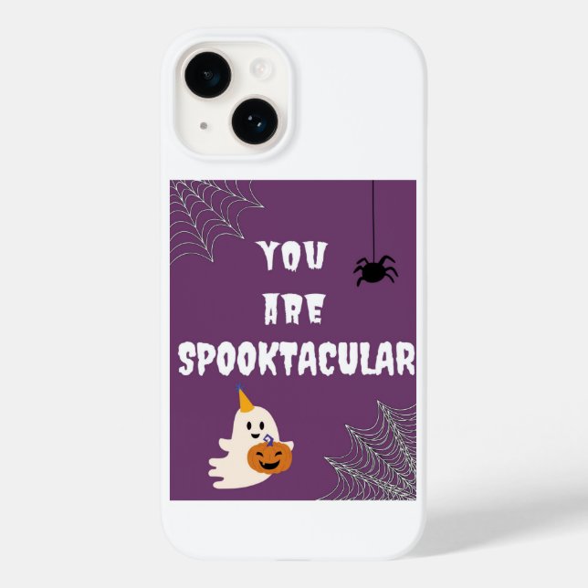 Funda De Case-Mate Para iPhone Estuche Spooktacular Phone (Reverso )