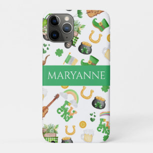 Funda Para iPhone 11 Pro Estuche St. Patty's Day Charming iPhone / iPad