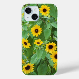 Funda Para iPhone 15 Estuche Sunflower and Bee iPhone / iPad