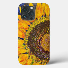 Funda Para iPhone 13 Pro Estuche Sunflower iPhone / iPad