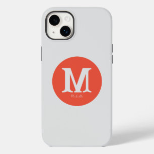 Funda Para iPhone 14 Plus De Case-Mate Estuche Sunset Minimal Monograma Funda-Mate para i