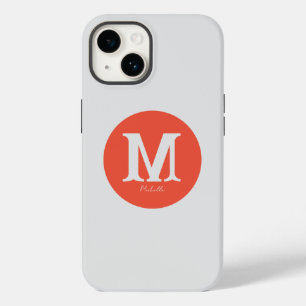 Funda Para iPhone 14 De Case-Mate Estuche Sunset Minimal Monograma Funda-Mate para i