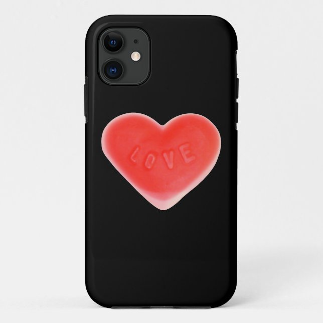 Funda De Case-Mate Para iPhone Estuche Sweet Heart Black para iPhone (Reverso)