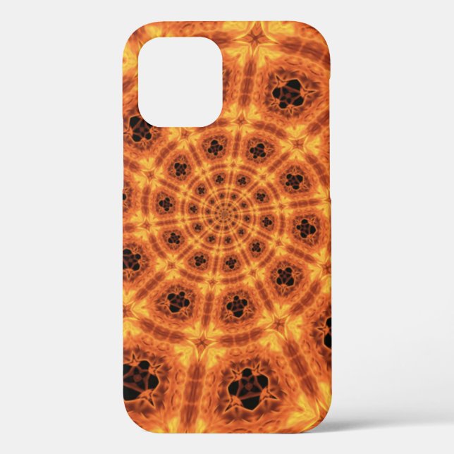 Funda De Case-Mate Para iPhone Estuche Swirling Gold Clover Pattern Funda-Mate pa (Reverso )