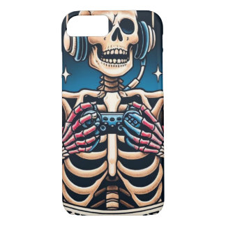 Funda Para iPhone 8/7 Estuche Tarot Style Skeleton para iPhone / iPad