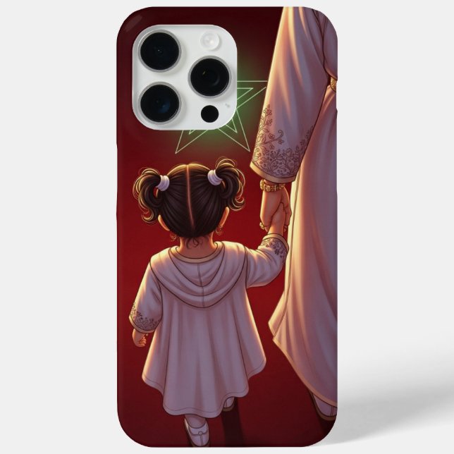 Funda De Case-Mate Para iPhone Estuche telefónico personalizado marroquí para mad (Reverso )