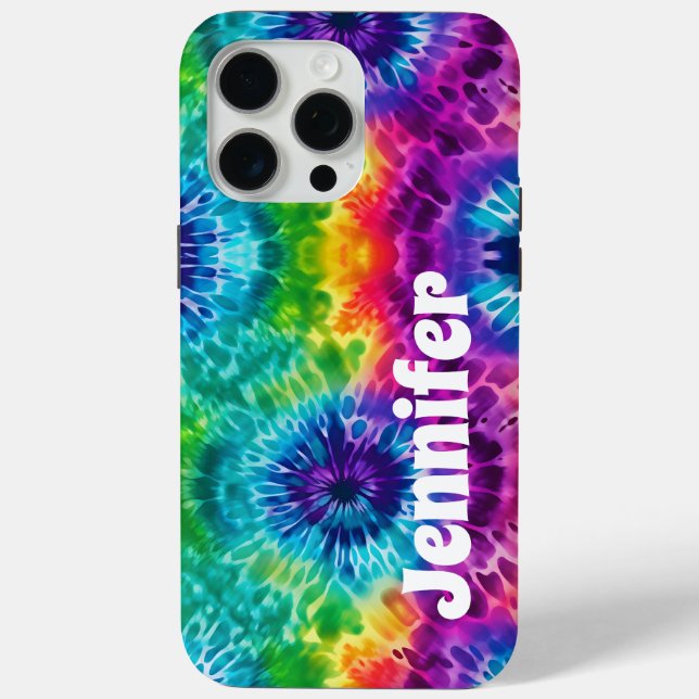 Funda De Case-Mate Para iPhone Estuche Tie Dye iPhone / iPad (Reverso )
