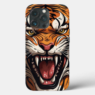 Funda Para iPhone 13 Pro Estuche Tiger Printed iPhone / iPad