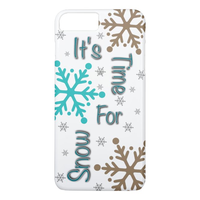 Funda De Case-Mate Para iPhone Estuche Time For Snow iPhone (Reverso)
