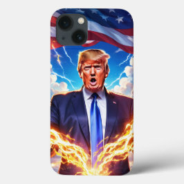 Funda Para iPhone 13 Estuche Trump MAGA 2024 Save America iPhone / iPad