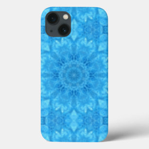 Funda Para iPhone 13 Estuche Turquoise Floral iPad