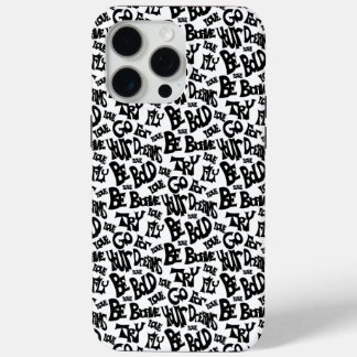 Funda Para iPhone 15 Pro Max Estuche único para iPhone Motivational "Be Bold"