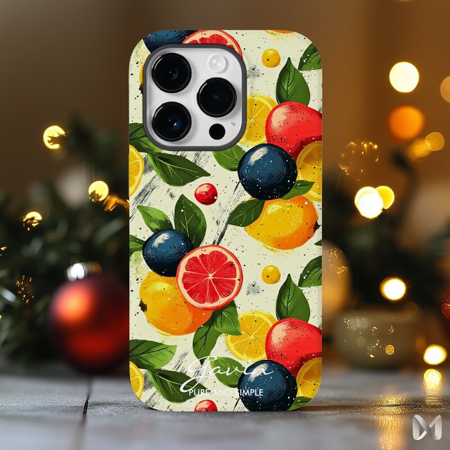 Funda De Case-Mate Para iPhone Estuche Vibrante para teléfono de frutas de cítric (Subido por el creador)