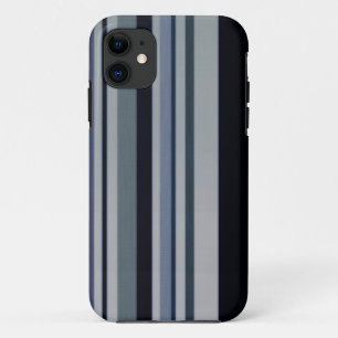 Funda Para iPhone 11 Estuche Vintage Black Blue Patterns para iPhone