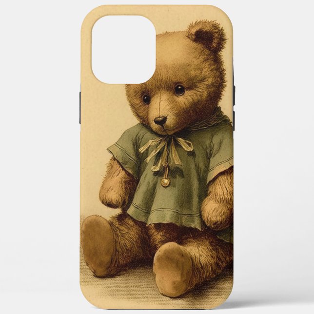 Funda De Case-Mate Para iPhone Estuche Vintage Teddy Bear para iPhone / iPad (Reverso )