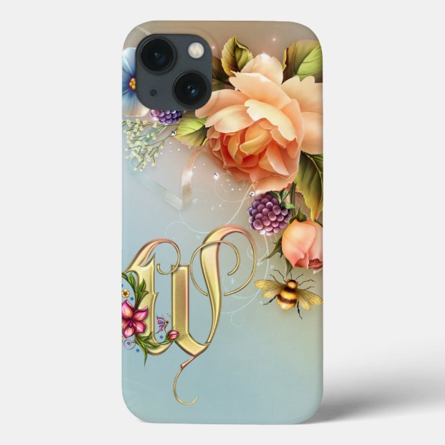 Funda De Case-Mate Para iPhone Estuche W Monograma iPad Air (Reverso)