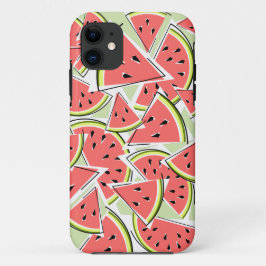 Funda Para iPhone 11 Estuche Watermelon para iPhone verde