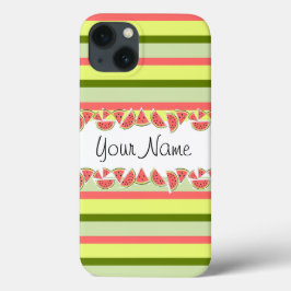 title_seo2 Estuche Watermelon Stripe Classic Name iPad