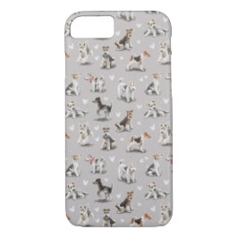 Funda Para iPhone 8/7 Estuche Wire Haired Fox Terrier para iPhone