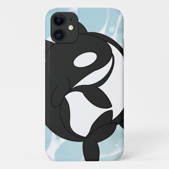Funda De Case-Mate Para iPhone Estuche Yin-Yang Orcas para iPhone / iPad (Reverso)