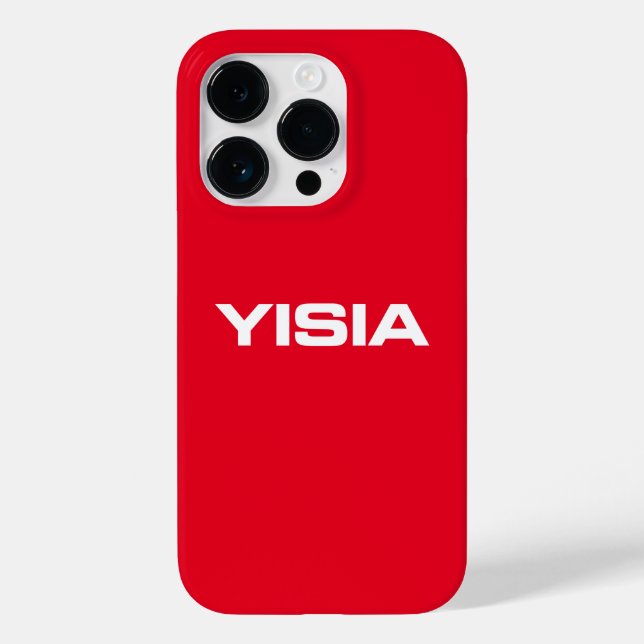 Funda De Case-Mate Para iPhone Estuche Yisia iPhone / iPad Red (Reverso )