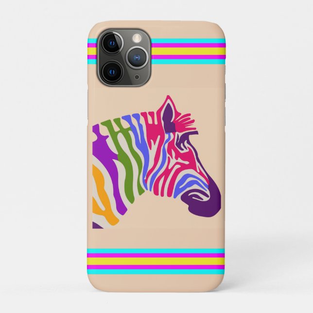 Funda De Case-Mate Para iPhone Estuche Zebra iPhone (Reverso)