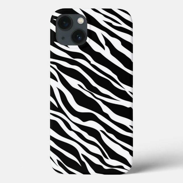 Funda De Case-Mate Para iPhone Estuche Zebra Print iPad (Reverso)