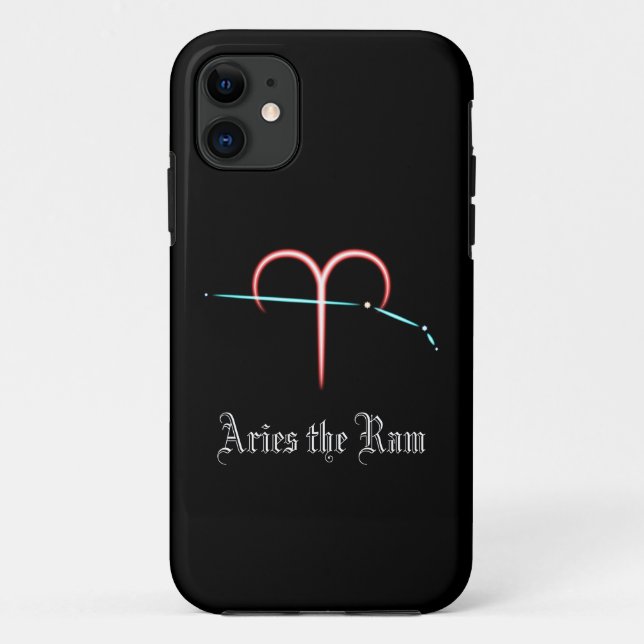 Funda De Case-Mate Para iPhone Estuche Zodiac Constellation Aries para iPhone Fun (Reverso)