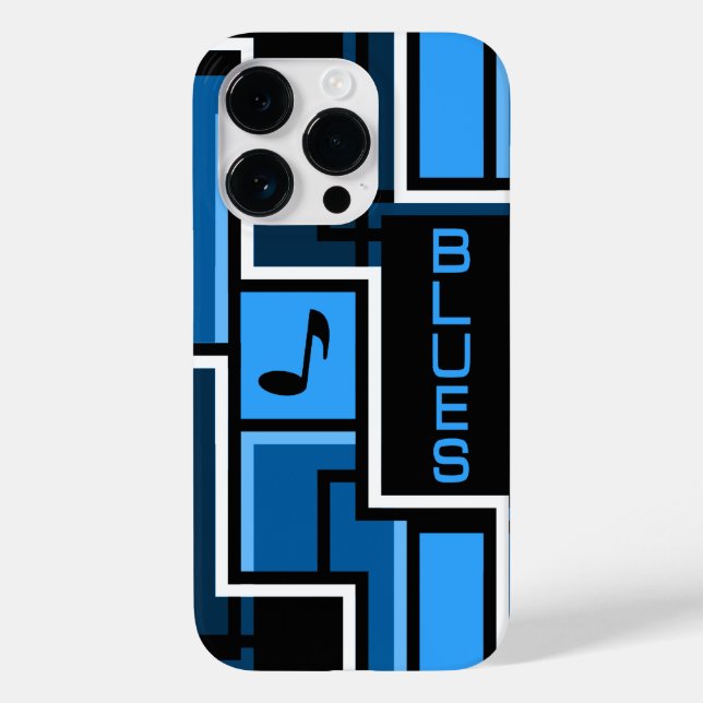Funda De Case-Mate Para iPhone Estuches de Blues Phone (Reverso )