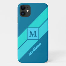 estuches de monograma y teléfono de nombre de pers