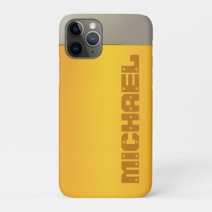 Funda Para iPhone 11 Pro Estuches de teléfono con nombre personalizado de B
