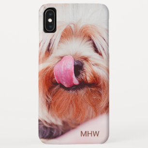 Funda Para iPhone XS Max Estuches de teléfono monograma de personalizado de