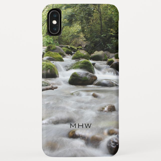 Funda De Case-Mate Para iPhone Estuches de teléfono monograma del personalizado F (Reverso)