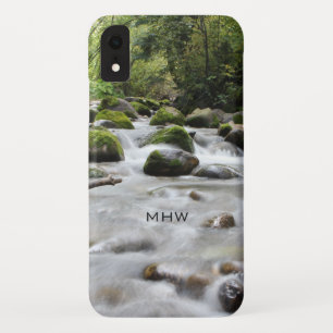 Funda Para iPhone XR Estuches de teléfono monograma del personalizado F
