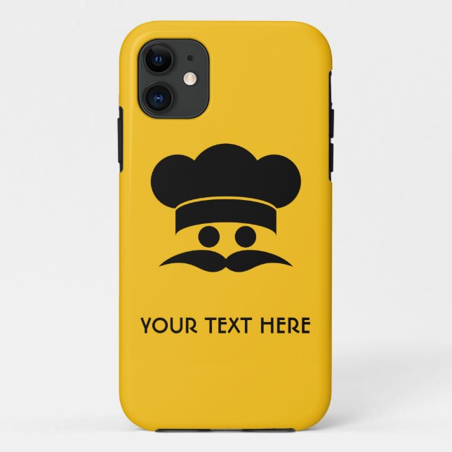 Funda De Case-Mate Para iPhone Estuches para iPhone de personalizado CHEF (Reverso)