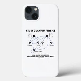 Funda Para iPhone 13 Estudio de la física cuántica Modelo estándar de c