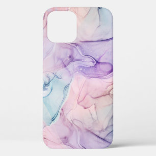 Funda Para iPhone 12 Etérea y tenue fantasía glamurosa acuarela pastel