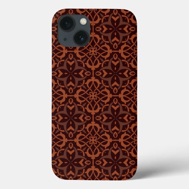 Funda De Case-Mate Para iPhone Ethnic modern geometric pattern 2 (Reverso)