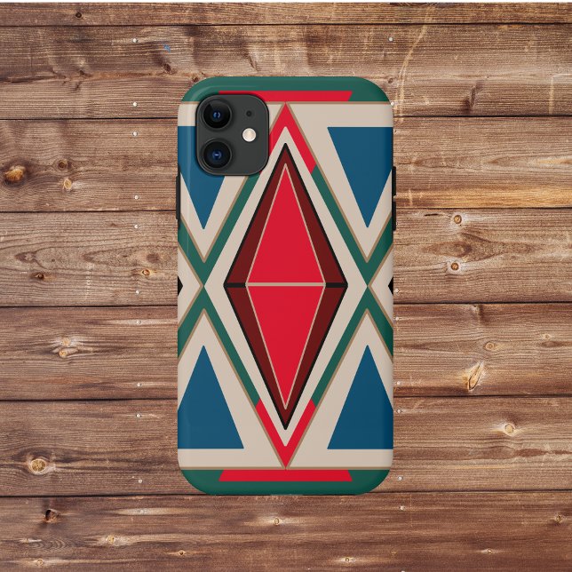 Funda De Case-Mate Para iPhone Ethno Muster Green (Subido por el creador)