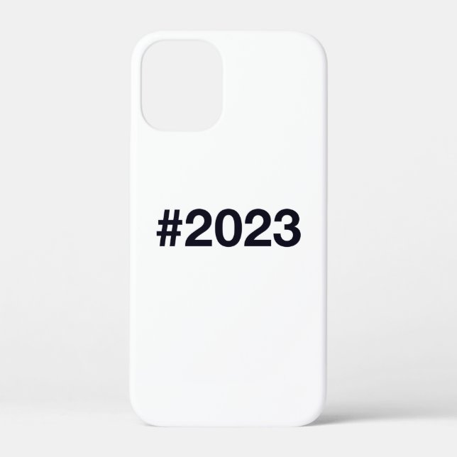 Funda De Case-Mate Para iPhone Etiqueta de 2023 (Reverso )