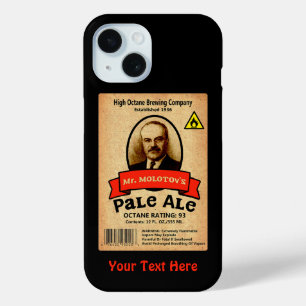 Funda Para iPhone 15 Etiqueta Pale Ale de Molotov