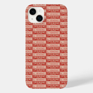 Funda Para iPhone 14 Plus De Case-Mate Etiquetas de veneno ventilado
