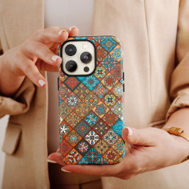 Funda Para iPhone 14 De Case-Mate Étnica naranja Mandala | iPhone 14 Funda-mate